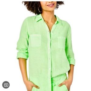 Lilly Pulitzer Button Up Top